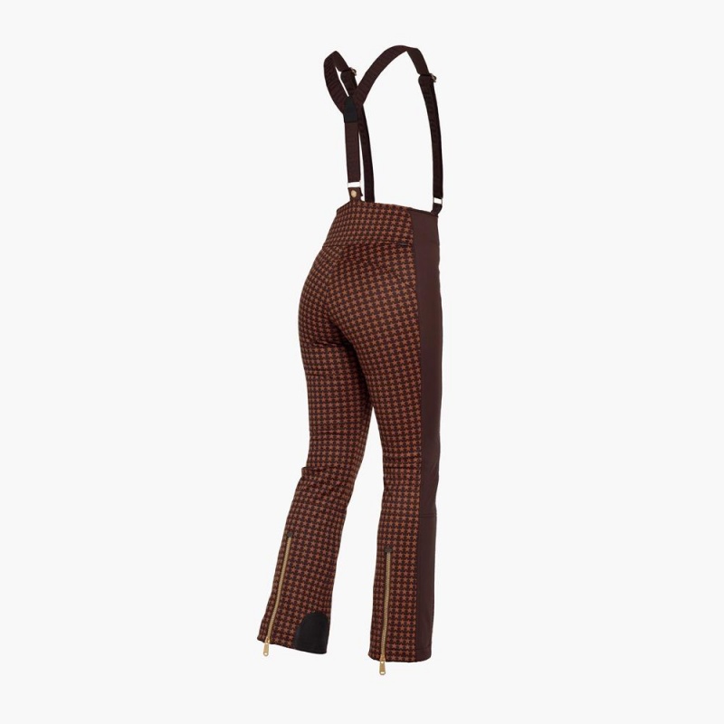 Goldbergh STARSKI Skihose Dunkelbraun | XSZAKN956