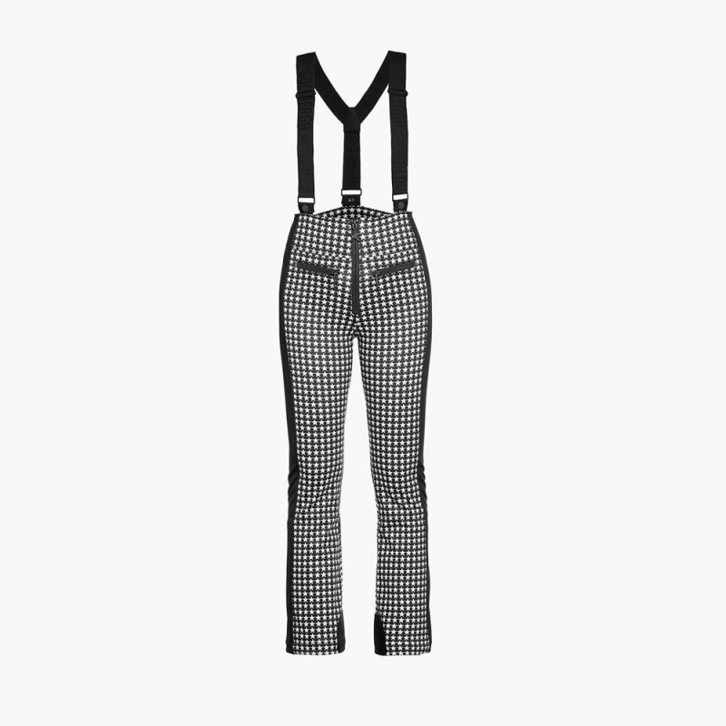 Goldbergh STARSKI Skihose Schwarz Weiß | PILMWE359