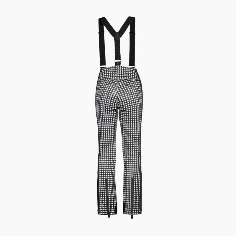 Goldbergh STARSKI Skihose Schwarz Weiß | PILMWE359