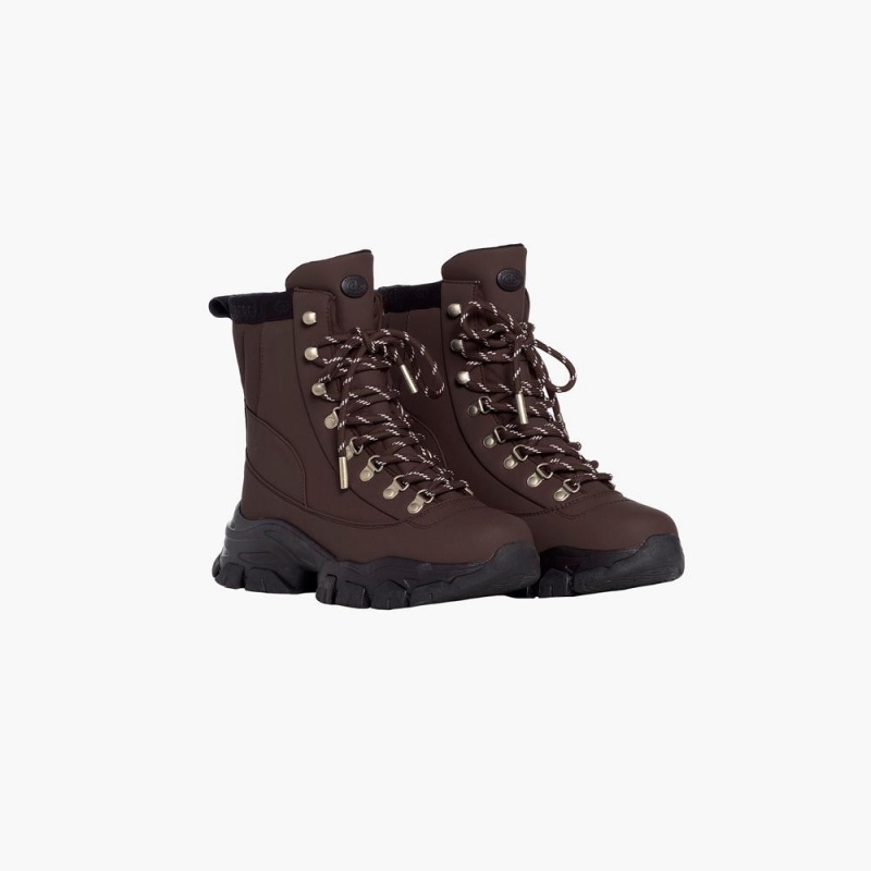 Goldbergh STROLL Schneestiefel Dunkelbraun | UGHLTP086