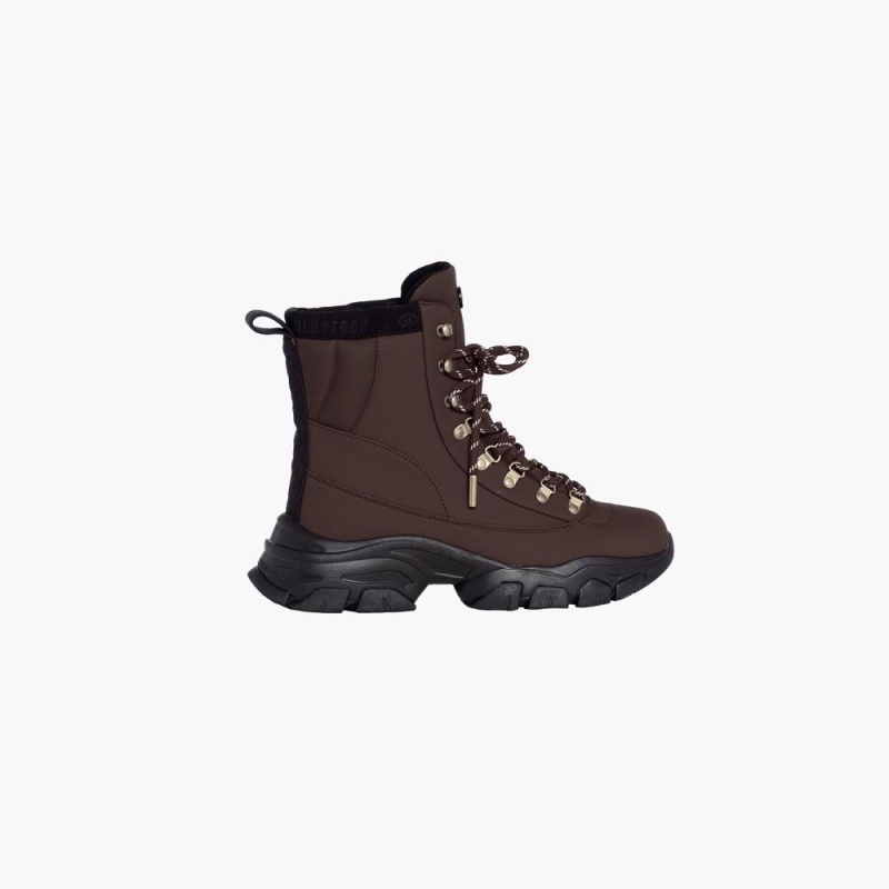 Goldbergh STROLL Schneestiefel Dunkelbraun | UGHLTP086