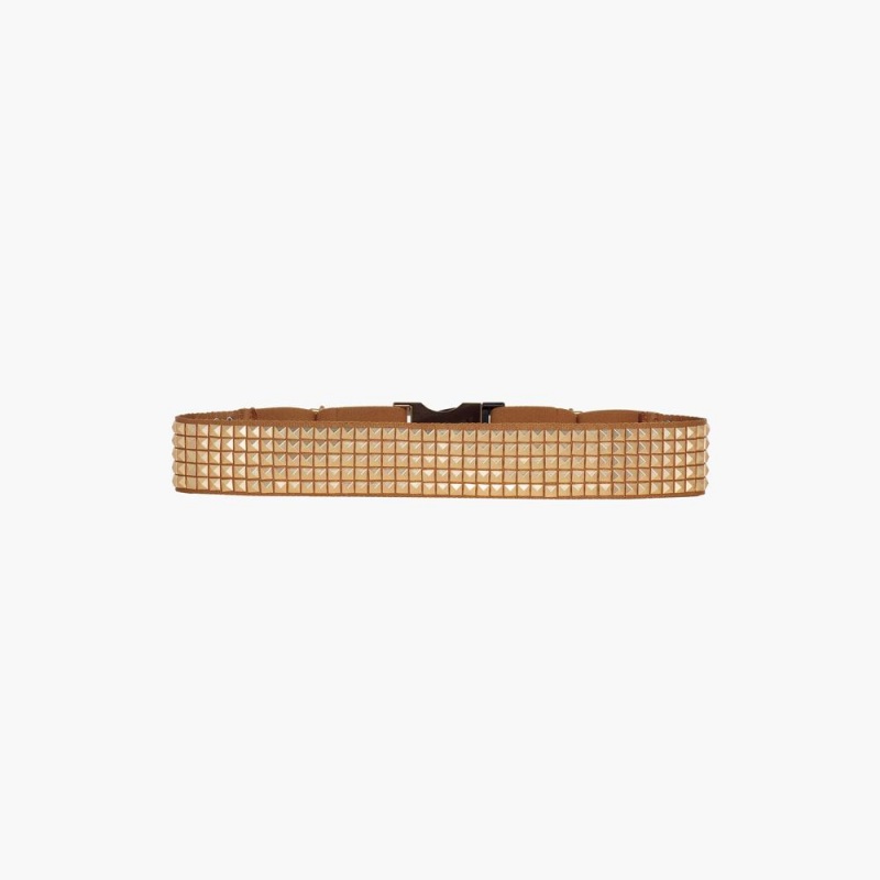 Goldbergh STUD Gürtel Braun | WMLVTY034