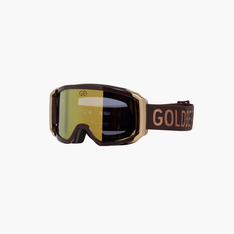 Goldbergh STUNNER Skibrille Beige | LBCJQU813