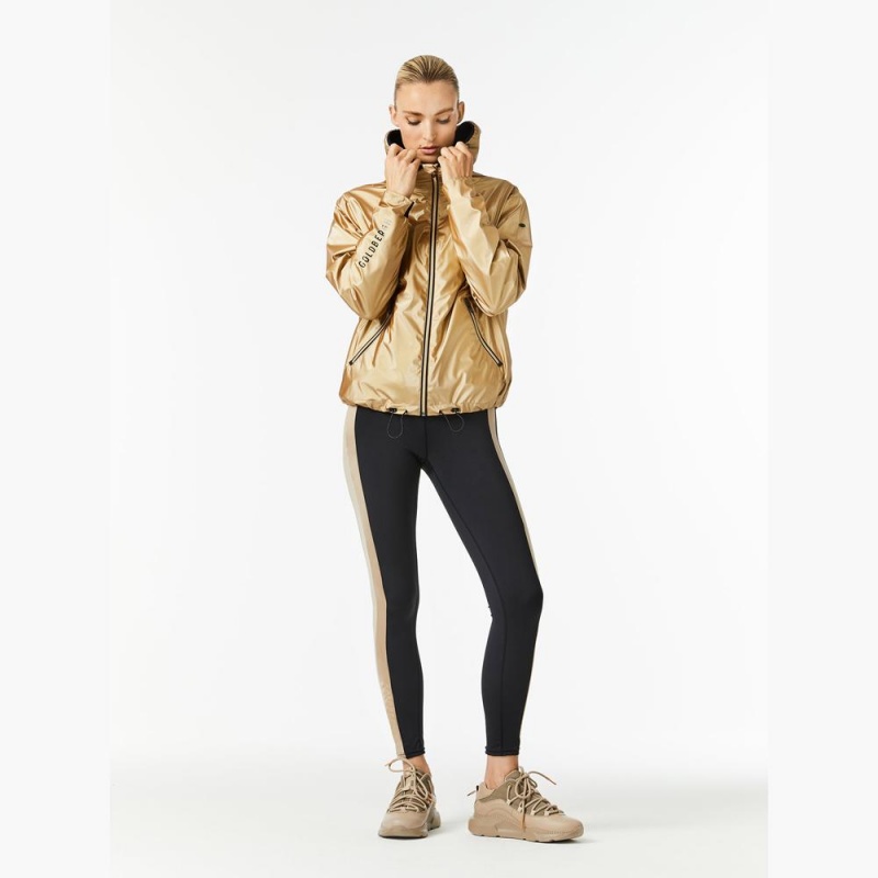 Goldbergh SUNSHINE Jacke Gold | OQYNAP094