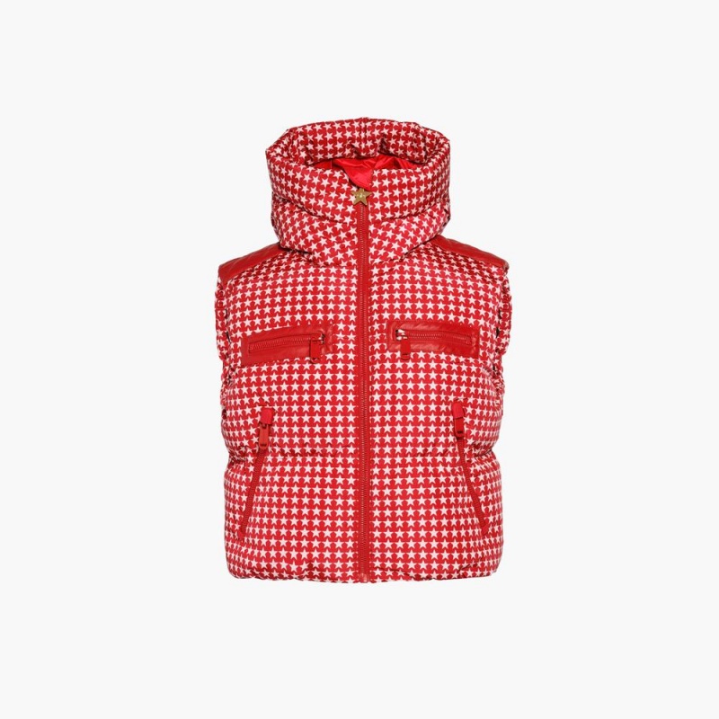 Goldbergh TEAMPLAYER ski Weste Rot | JQTXYO853