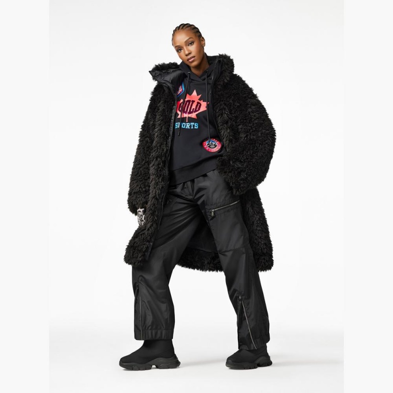 Goldbergh TEDDY Jacke Schwarz | JOKCMF349