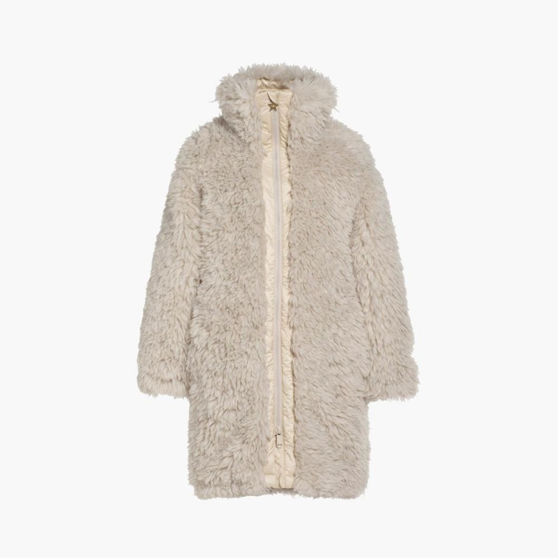 Goldbergh TEDDY Jacke Weiß | VRYCPW052