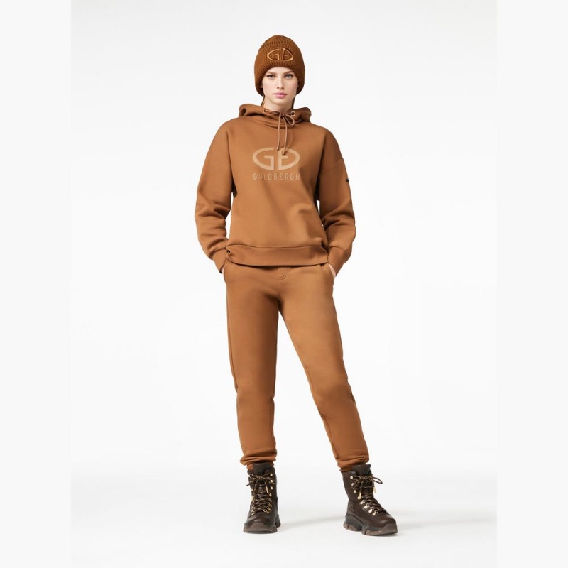 Goldbergh VALERIE Mütze Beige | QBVCGS520