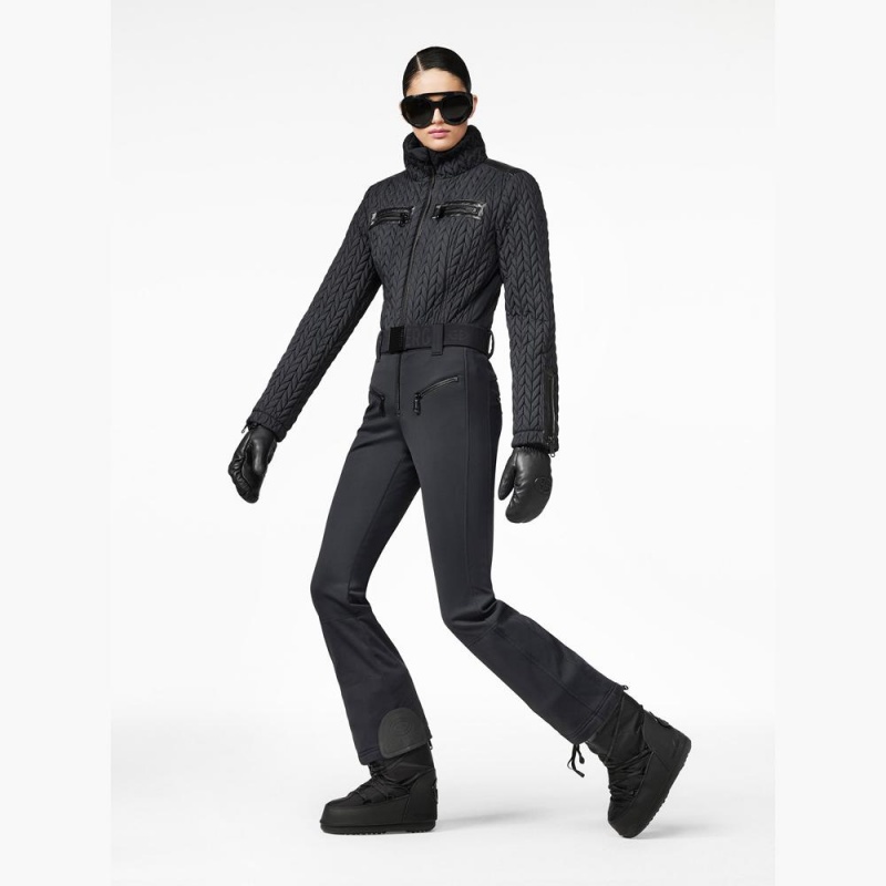 Goldbergh VISION Skianzug Schwarz | WLNQMO806