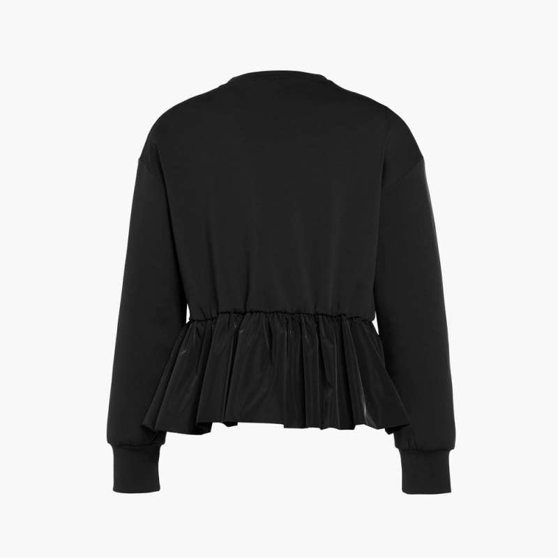 Goldbergh WILD ROSE Ski Pullover Schwarz | IVQGNZ428